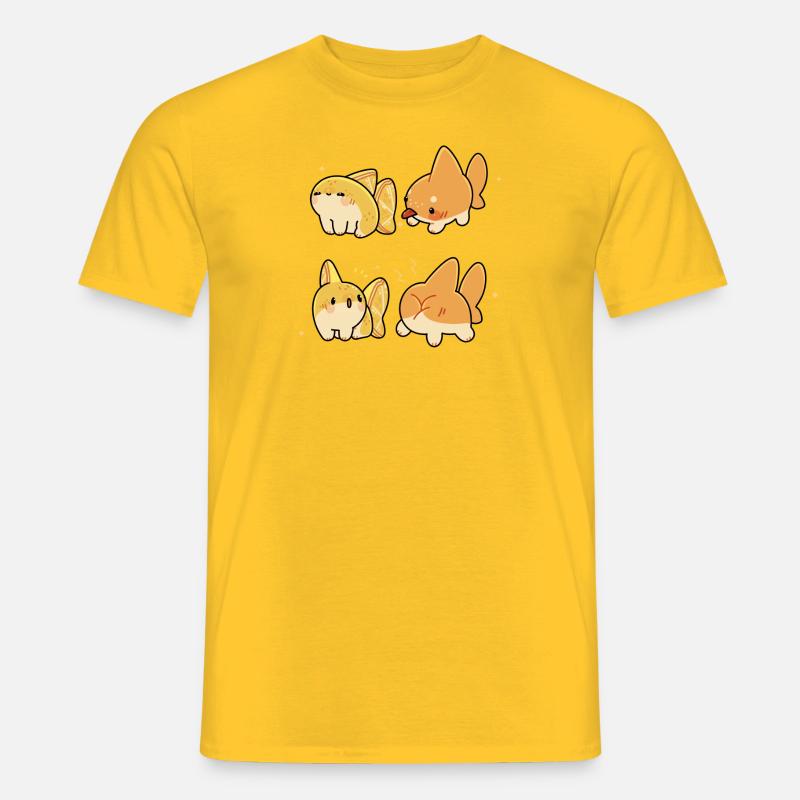 Zu sauer - Männer T-Shirt - Gelb