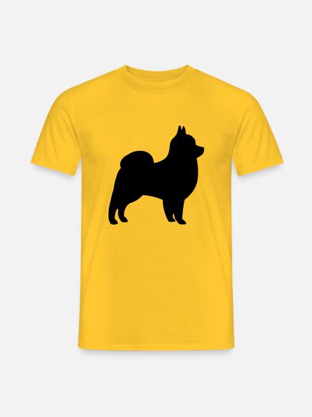 POMERANIAN - Männer T-Shirt - Gelb