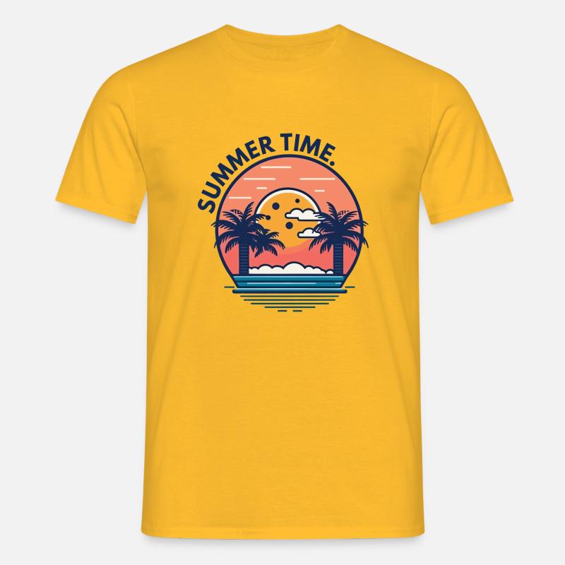 Summer - Men's T-Shirt - yellow