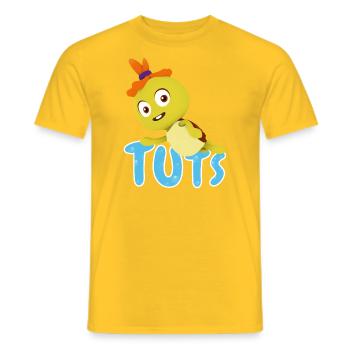 Maari - Abenteuer Am Riff Schildkröte Tuts - Männer T-Shirt - Gelb - Vorne - AI Model Male 178 dark (178cm)