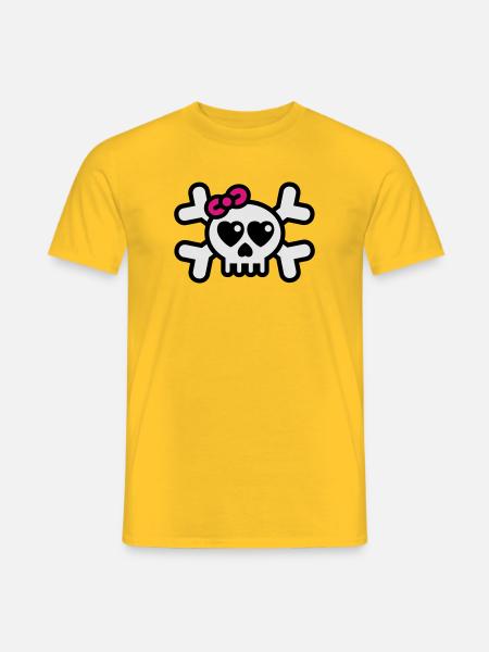 dolly_rodger_3colors - T-shirt homme - jaune