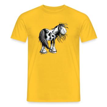 Irish Tinker - T-shirt homme - jaune - Devant - AI Model Male 178 dark (178cm)