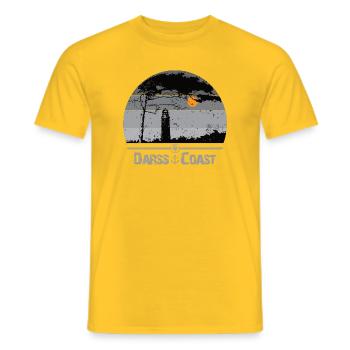 Darss Coast - Halbinsel Darss - Männer T-Shirt - Gelb - Vorne - AI Model Male 178 dark (178cm)