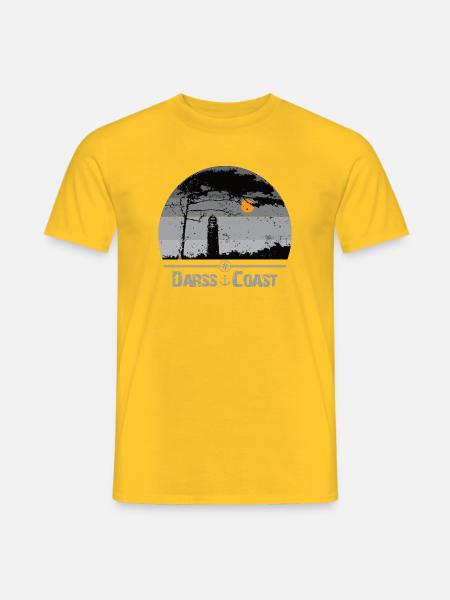 Darss Coast - Halbinsel Darss - Männer T-Shirt - Gelb
