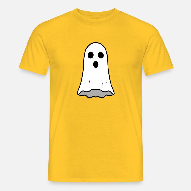 Geist - Männer T-Shirt - Gelb