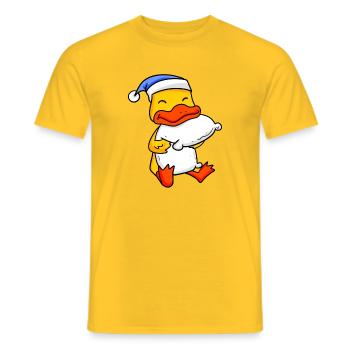 Canard Bébé - T-shirt homme - jaune - Devant - AI Model Male 178 dark (178cm)