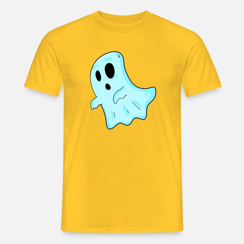 Geist - Männer T-Shirt - Gelb