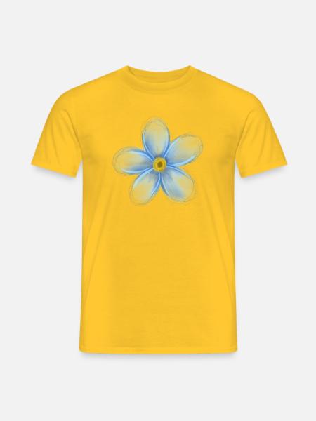 Niezapominajka - T-shirt męski - żółty