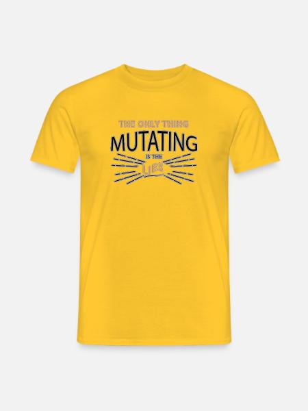 Spruch - Männer T-Shirt - Gelb