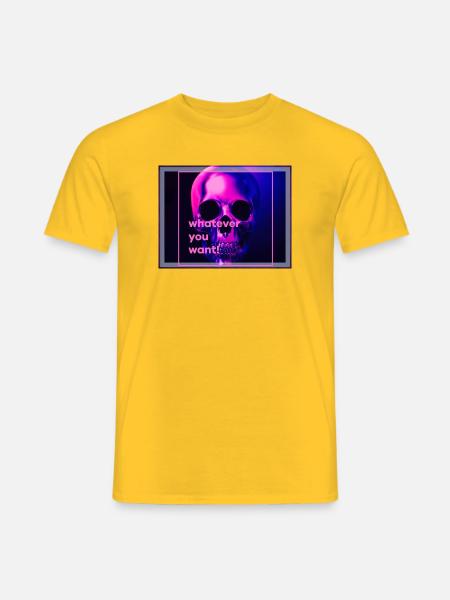 Neu neu neu - Männer T-Shirt - Gelb