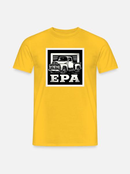 EPA - T-shirt herr - gul