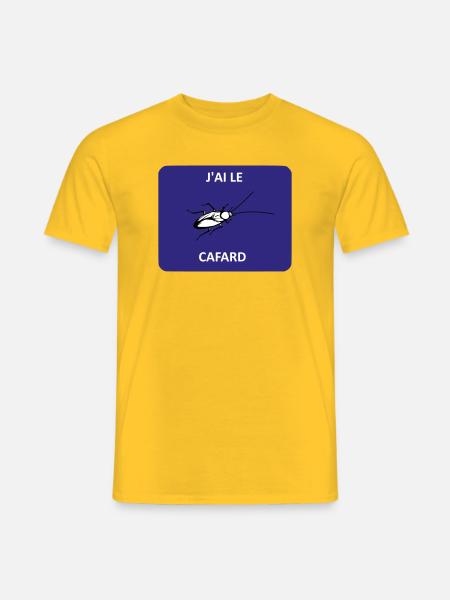 I'm feeling downhill - Men's T-Shirt - yellow