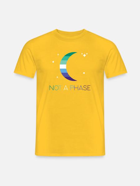 LGBTQ Pride Month - Keine Phase - Schwule - Männer T-Shirt - Gelb