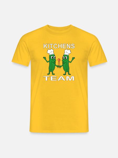 Cook Cooking - Men's T-Shirt - yellow