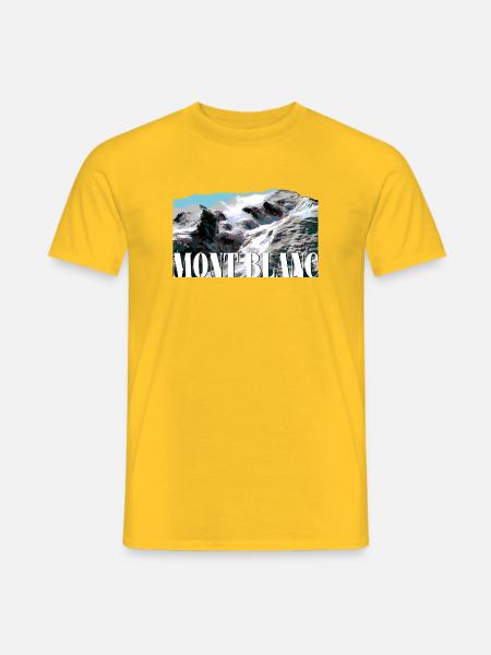Blanc - Men's T-Shirt - yellow