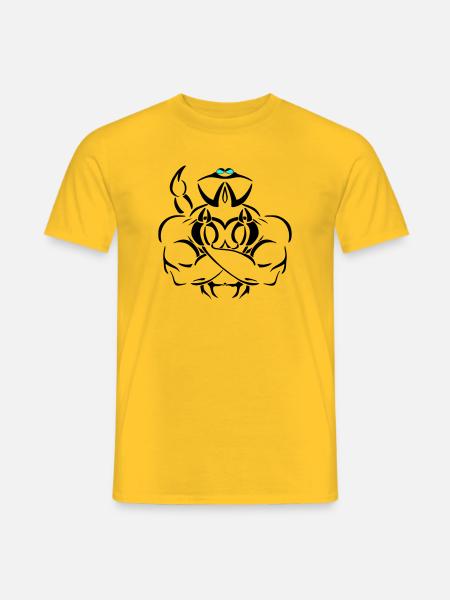 Alpha scorpio Deluxe - Men's T-Shirt - yellow