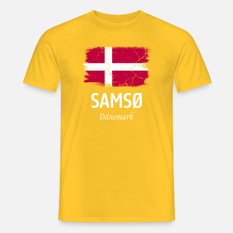Samso - Men's T-Shirt - yellow