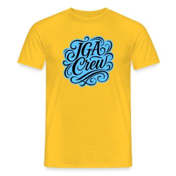 Jga Crew Junggesellenabschied - Männer T-Shirt - Gelb - Vorne - AI Model Male 178 dark (178cm)
