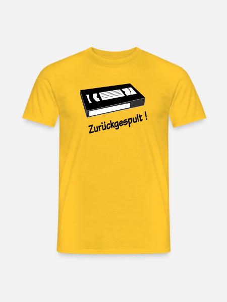 Rewound - Men's T-Shirt - yellow