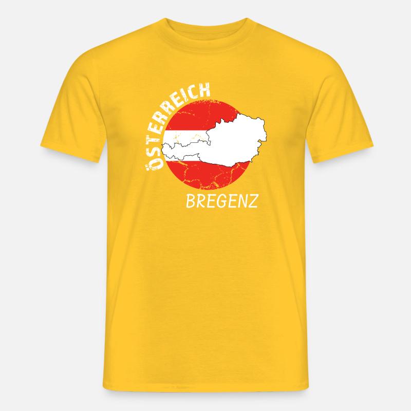 Bregenz - T-shirt homme - jaune