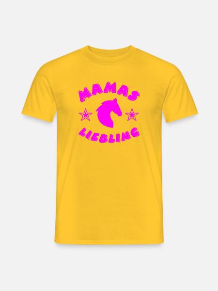 Chevaux - T-shirt homme - jaune