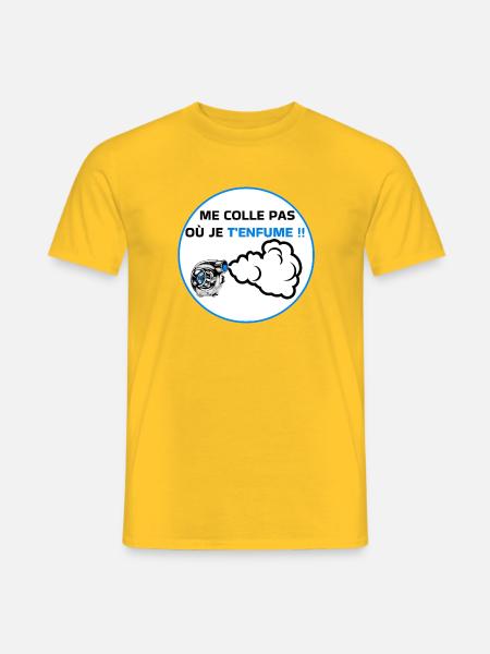 Bagnole - T-shirt homme - jaune