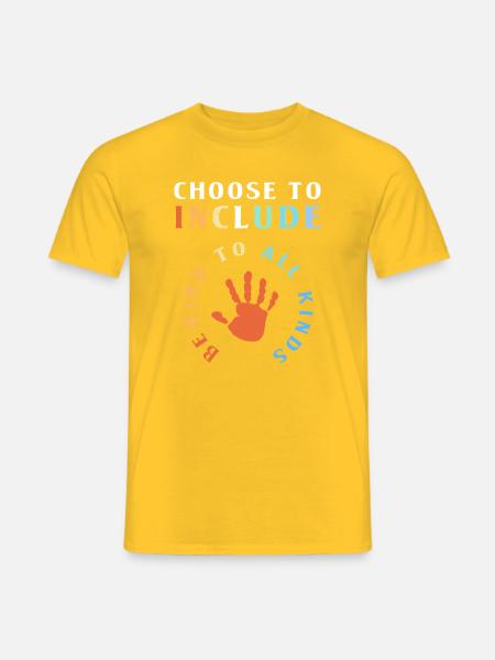 Sonderschule Lehrer Förderschule Pädagoge - Männer T-Shirt - Gelb