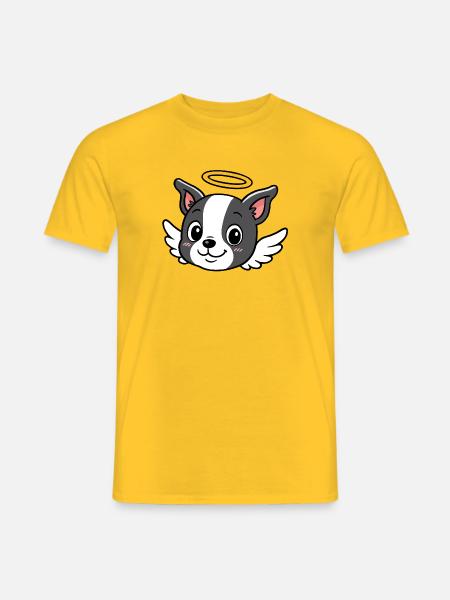 Boston - Angel - Men's T-Shirt - yellow