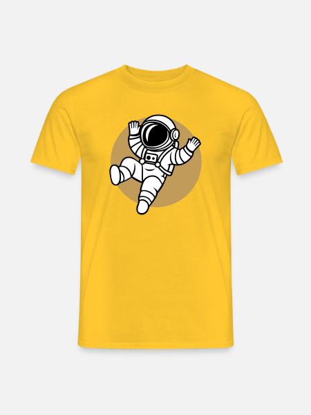 Saltonaut - T-shirt homme - jaune