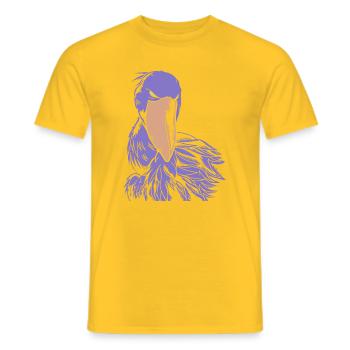 Bec-bec - T-shirt homme - jaune - Devant - AI Model Male 178 dark (178cm)