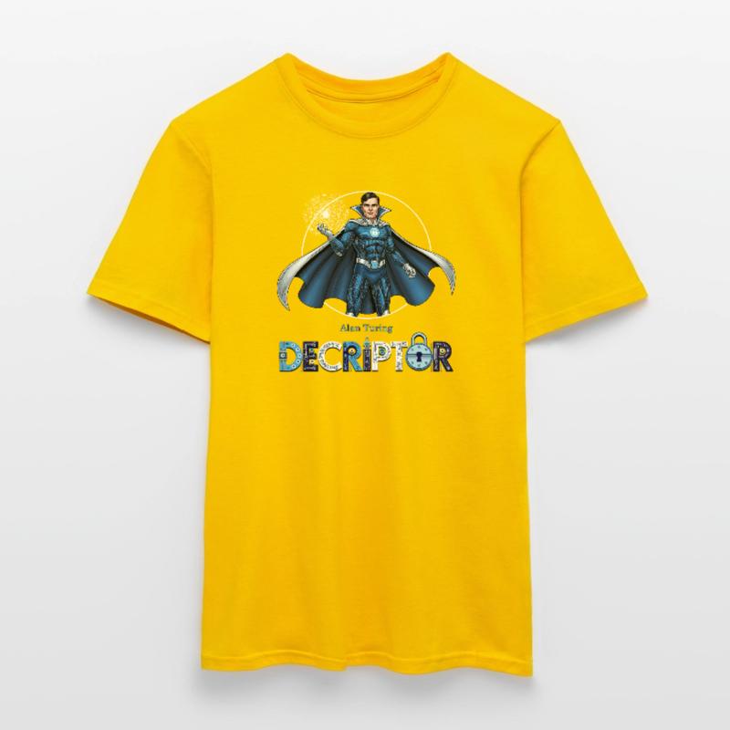 Hero Coder Entschlüsseler Männer T-Shirt