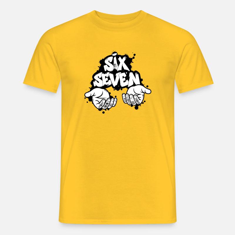 Sei Sette Graffiti - T-shirt uomo - giallo