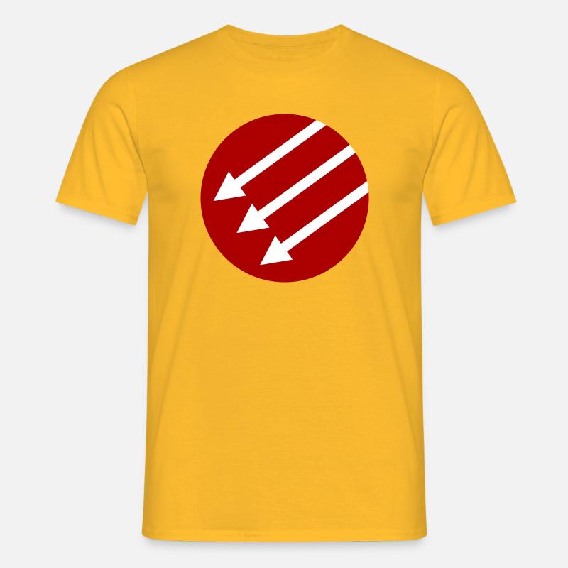 Iron Front / Eiserne Front / Järnfronten - Men's T-Shirt - yellow