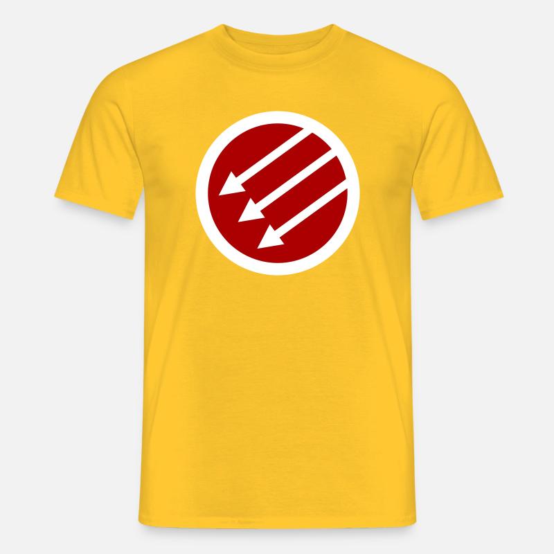Iron Front / Eiserne Front / Järnfronten - Men's T-Shirt - yellow