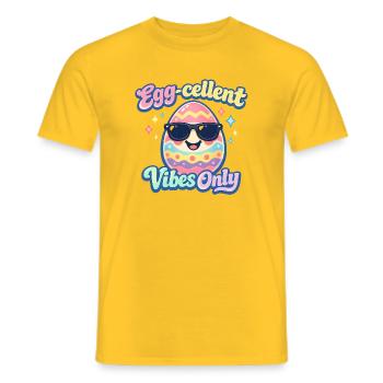 There You Chick Easter Easter Eggs Kids Chicken Chick - Men's T-Shirt - yellow - Front - AI Model Male 178 dark (178cm)
