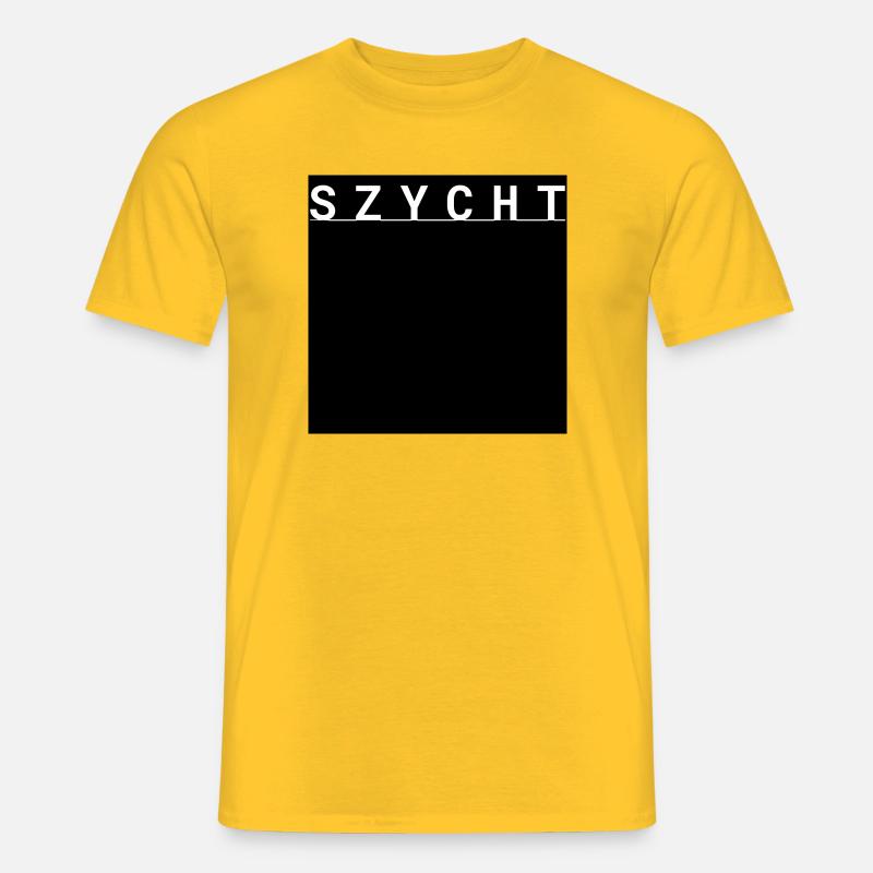 SZYCHT // Kattowitz Edition - Männer T-Shirt - Gelb