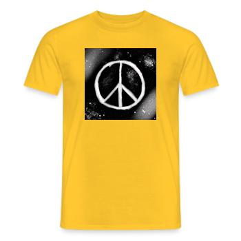 Bez_nazwy_85_202604201642_40119 - T-shirt homme - jaune - Devant - AI Model Male 178 dark (178cm)