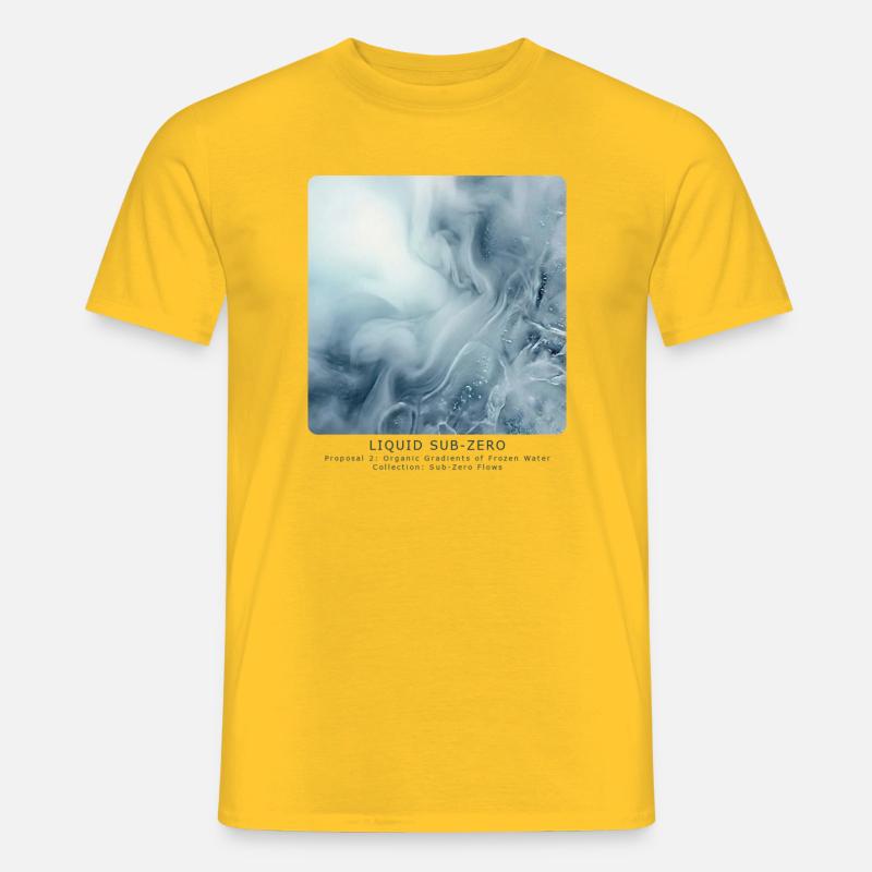 Liquid Sub-Zero - Men’s T-shirt - yellow