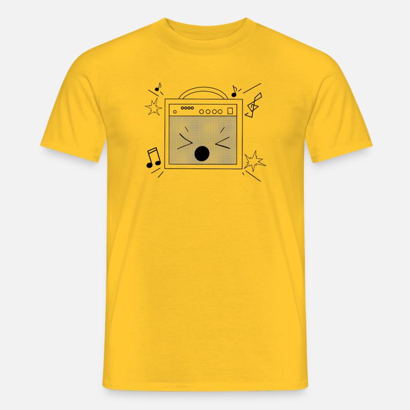 Intervenant bruyant - T-shirt homme - jaune