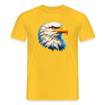 aigle - T-shirt homme - jaune - Devant - AI Model Male 178 dark (178cm)