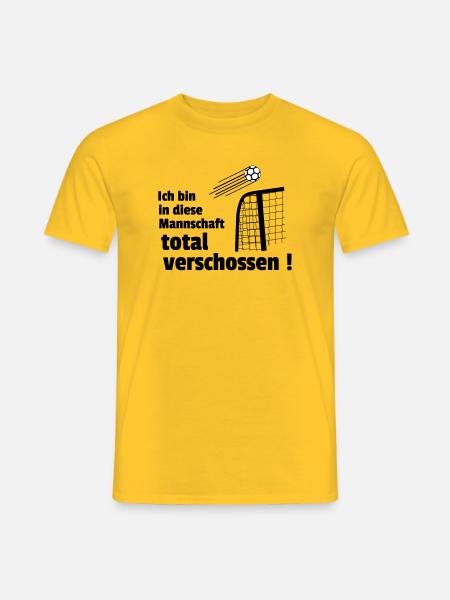 total verschossen - Männer T-Shirt - Gelb