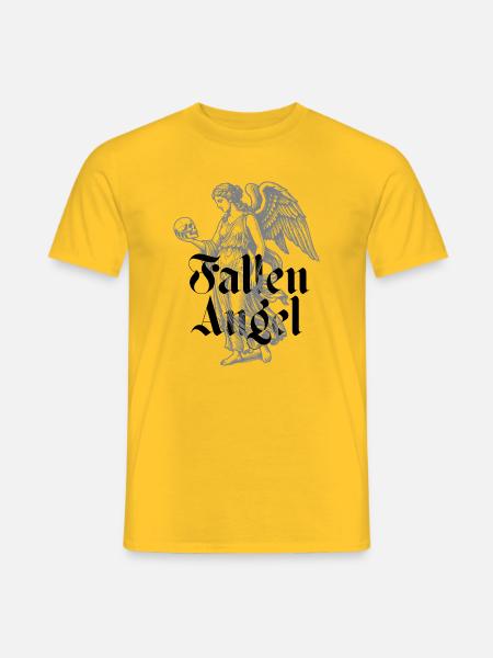 Fallen Angel - Men's T-Shirt - yellow