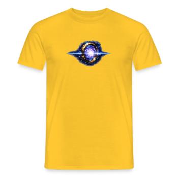 Sol Ring - Männer T-Shirt - Gelb - Vorne - AI Model Male 178 dark (178cm)
