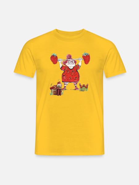 Mrs. Red - Men's T-Shirt - yellow