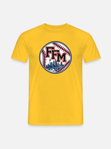 Frankfurt - Männer T-Shirt - Gelb