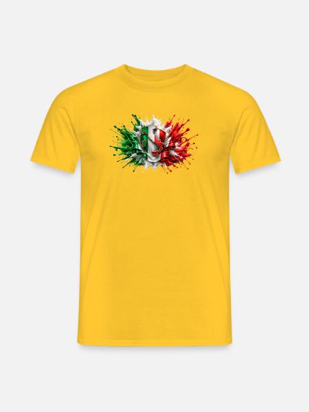 89DC871F-5682-4257-8E1D-EFF6AFE5C3EC - Männer T-Shirt - Gelb