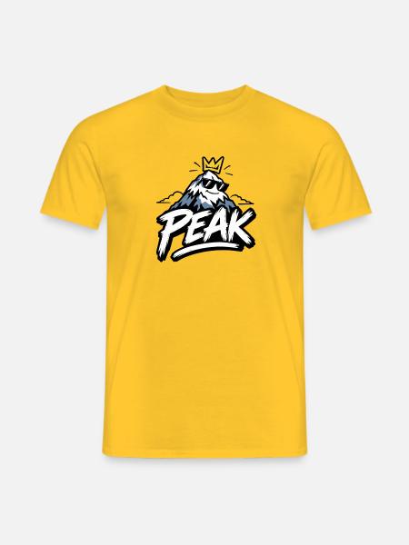 Peak Trend - Männer T-Shirt - Gelb