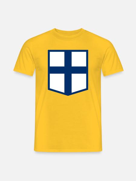 Finnland - Männer T-Shirt - Gelb