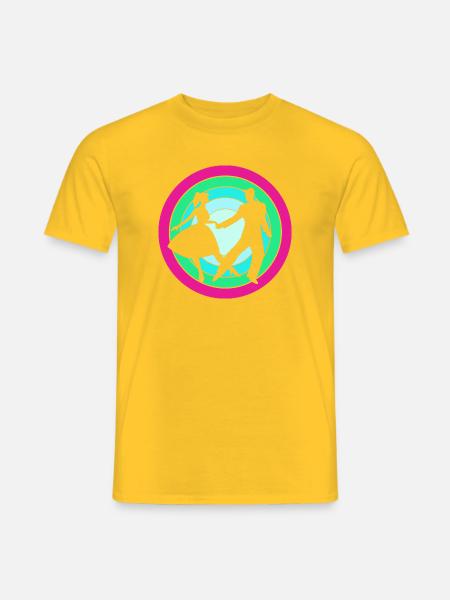 Sock Hop - Männer T-Shirt - Gelb