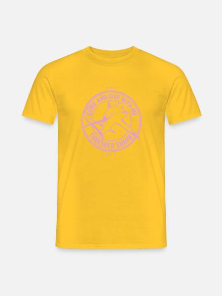 Fuchshai - Komm und tauch mit mir - Männer T-Shirt - Gelb